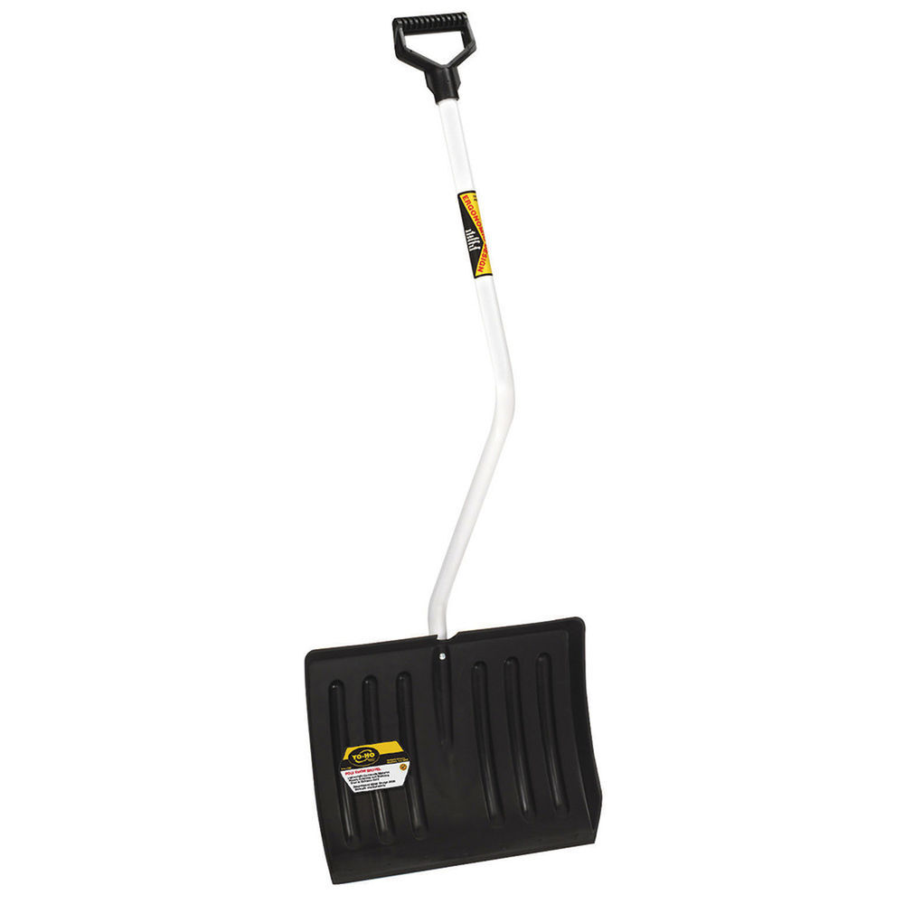 Yo-Ho Bent-Handle Poly Scoop Snow Shovel, large image number 2