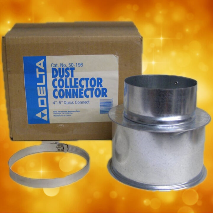 Delta Quick-Connect Hose Adapter for 2-1/4 in or 1-1/2 in Dia Connectors, large image number 1
