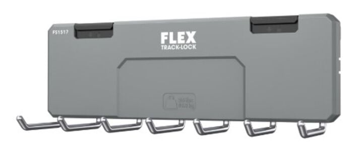 FLEX TRACK LOCK 7 Straight Hook Rack