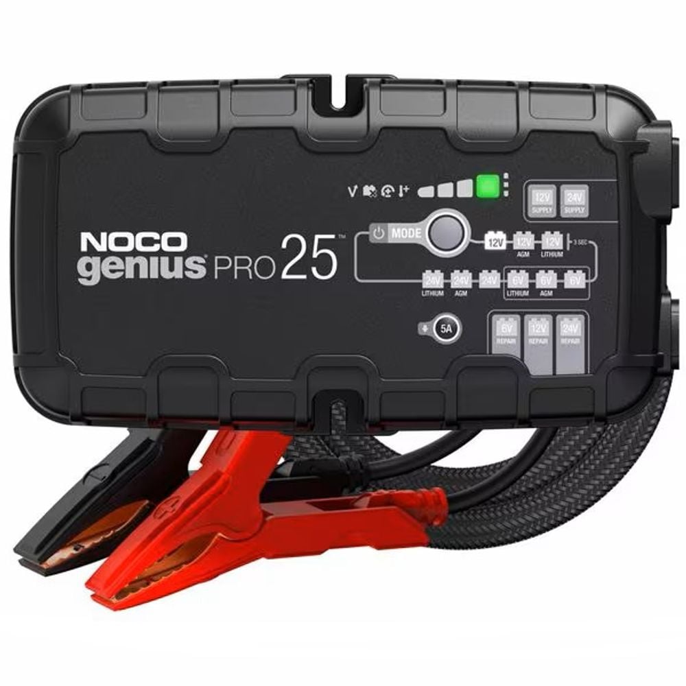 Noco Smart Battery Charger 6V/12V/24V 25A Multi Voltage, large image number 1