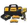 DEWALT 20V MAX XR Brushless Cordless 1/2 Inch Drill/Driver Kit With POWERPACK Batteries, small image number 2