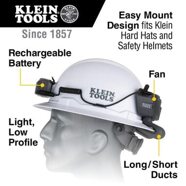 Klein Tools Hard Hat Cooling Fan, large image number 2