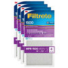 3M Filtrete 14 x 30 x 1-Inch 1500 MPR MERV 12 Allergen Defense Furnace Air Filter, 4-Pack, small image number 1