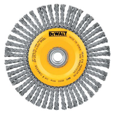 DEWALT Stringer Bead Wire Wheel 6in