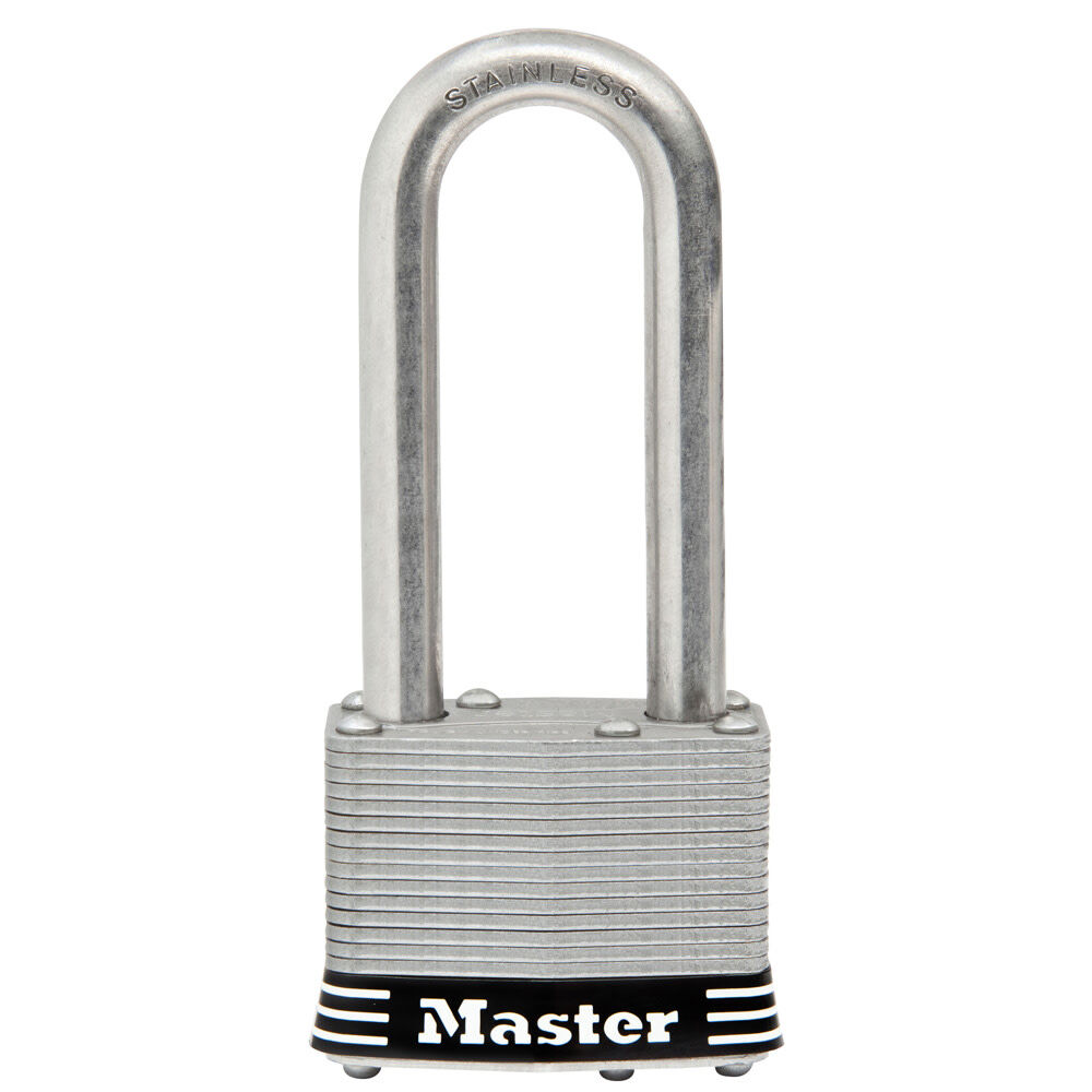 Master Lock Padlock 2in Keyed Dual Ball Bearing Pin Tumbler, large image number 1