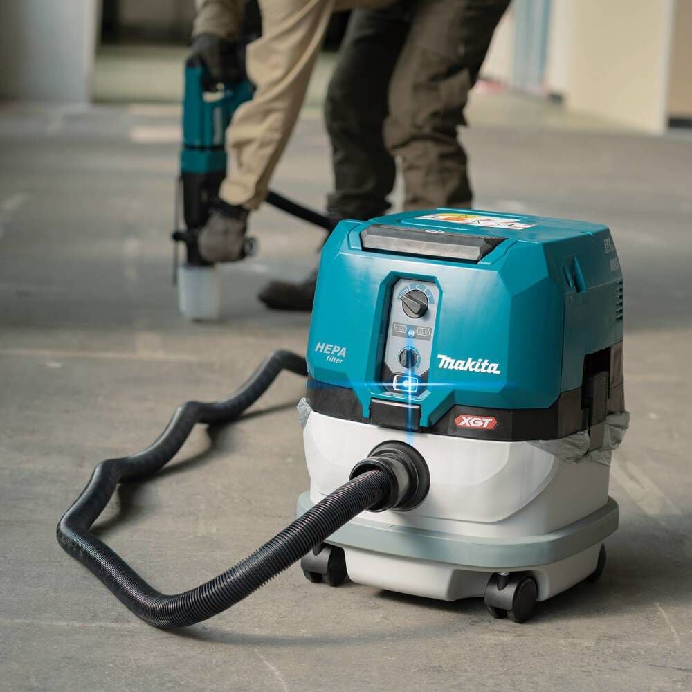 Makita 40V max XGT 2.1 Gallon HEPA Dry Dust Extractor (Bare Tool), large image number 7