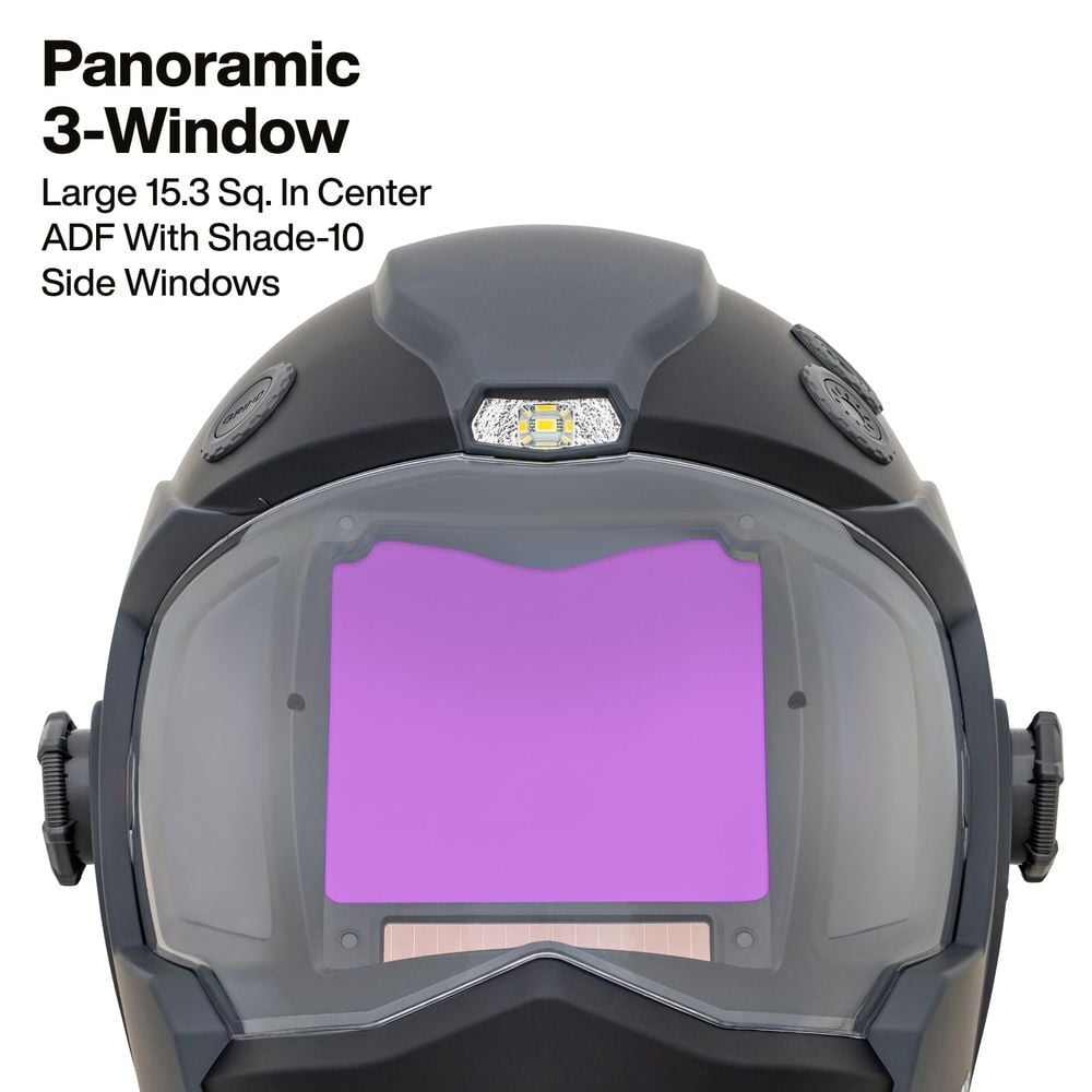 Klein Tools Phoenix Series Panoramic Welding Helmet Black and Gray, large image number 3