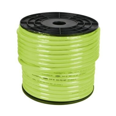 Flexzilla Pro Air Hose 3/8in x 250' with plastic spool in ZillaGreen
