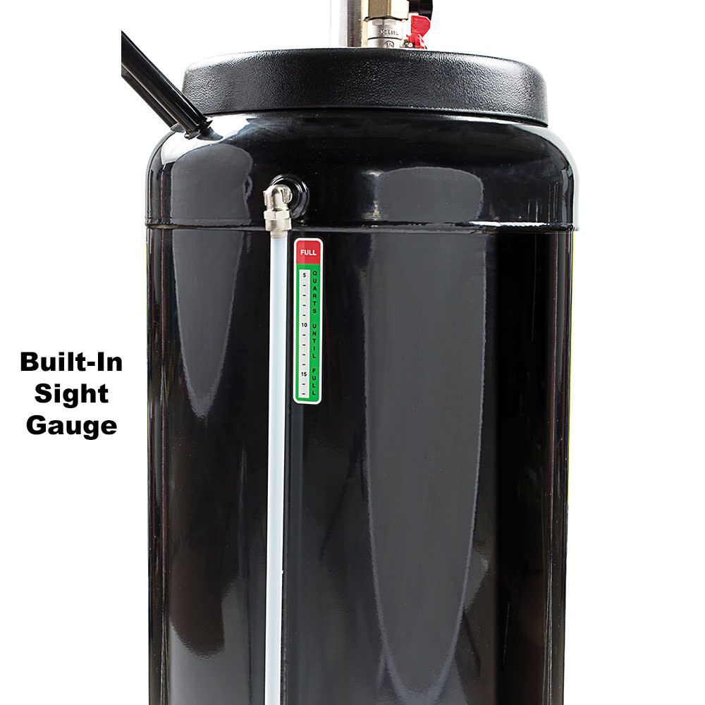 Johndow 25 Gallon Heavy-Duty Steel Oil Drain, large image number 6