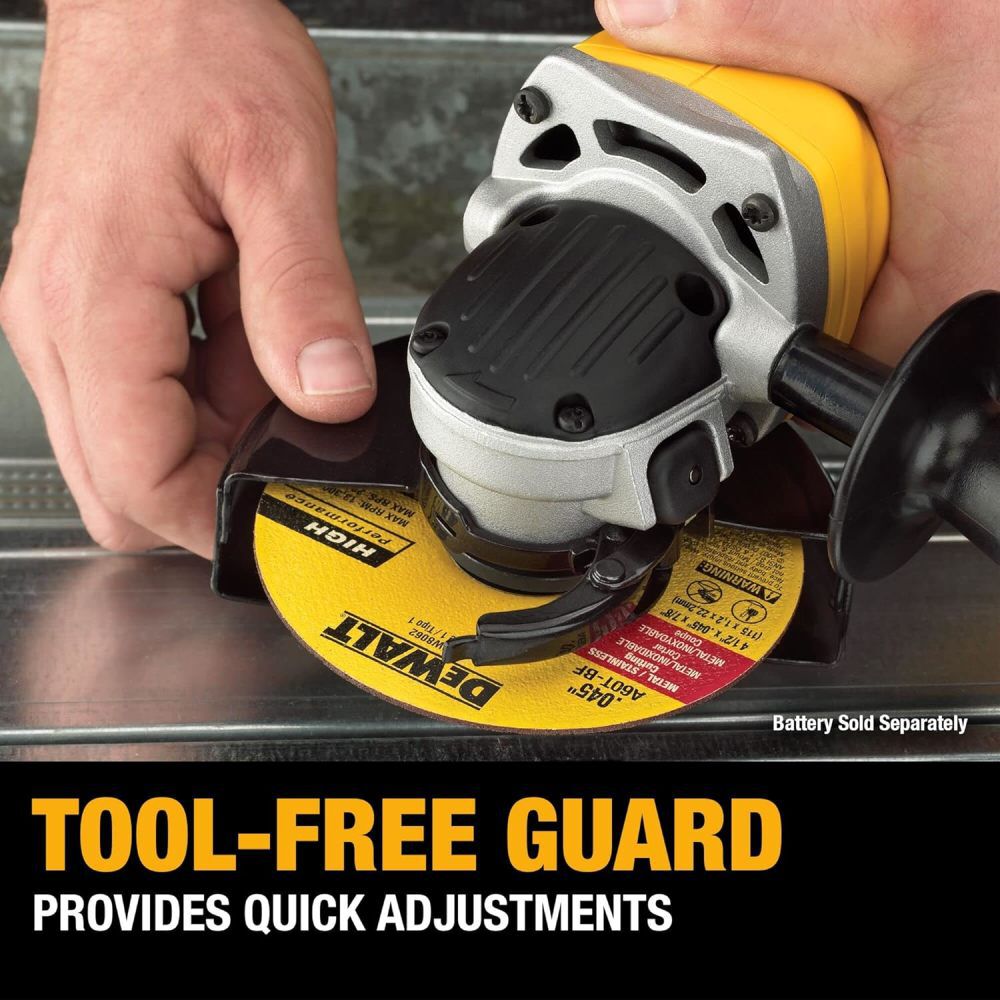 DEWALT 20V MAX Drill Driver/Impact Driver Combo Kit and 4.5 Inch/5 Inch Grinder Bundle, large image number 16