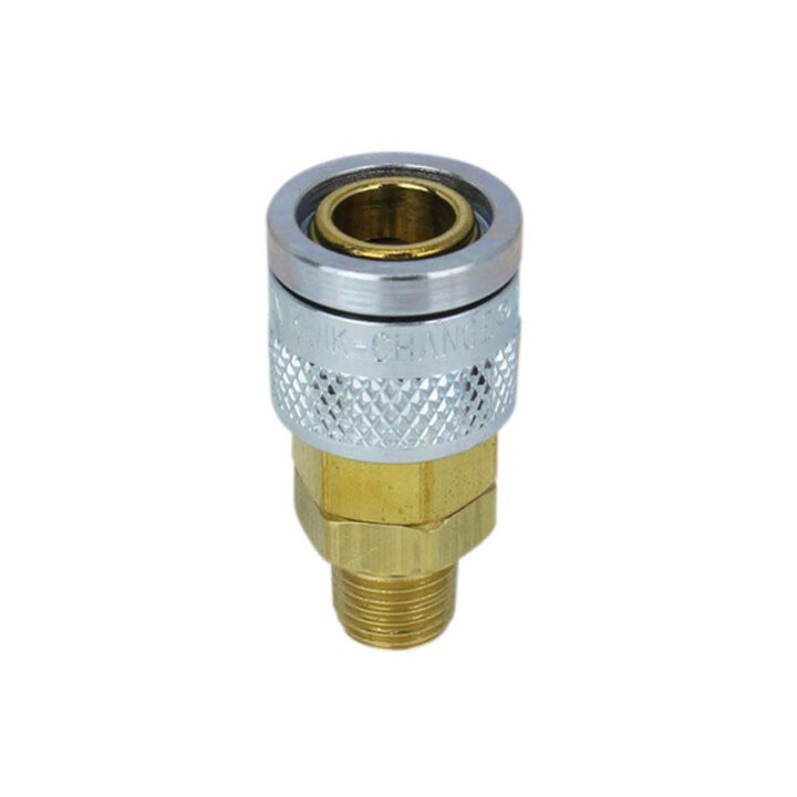Milton S-756 1/4in MNPT M-Style Push Type Coupler, large image number 2