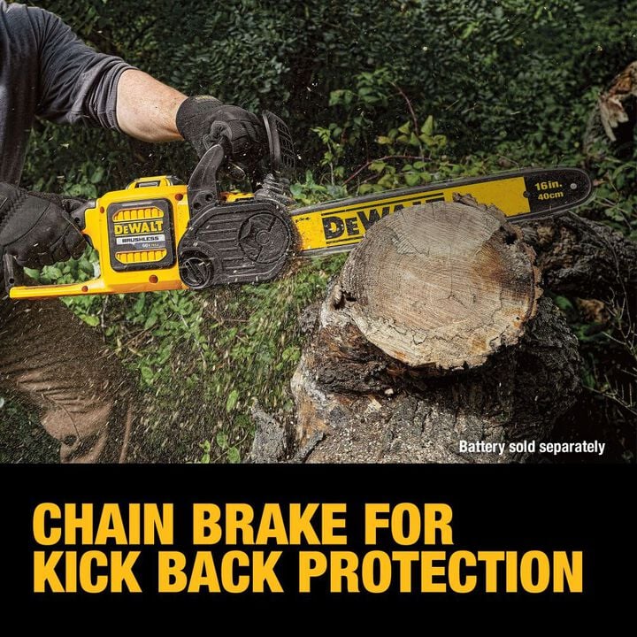 DEWALT FLEXVOLT 16inch Chainsaw 60V MAX (Bare Tool), large image number 7