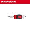 Milwaukee 8-in-1 Compact Multi-Bit Screwdriver, small image number 3