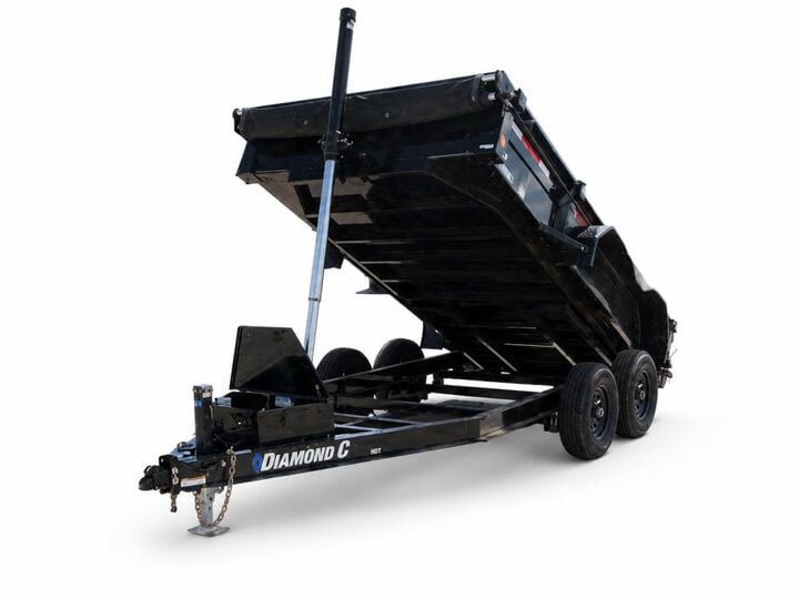 Diamond C MDT 12 Ft Tandem Axle Dump Trailer Used 2024