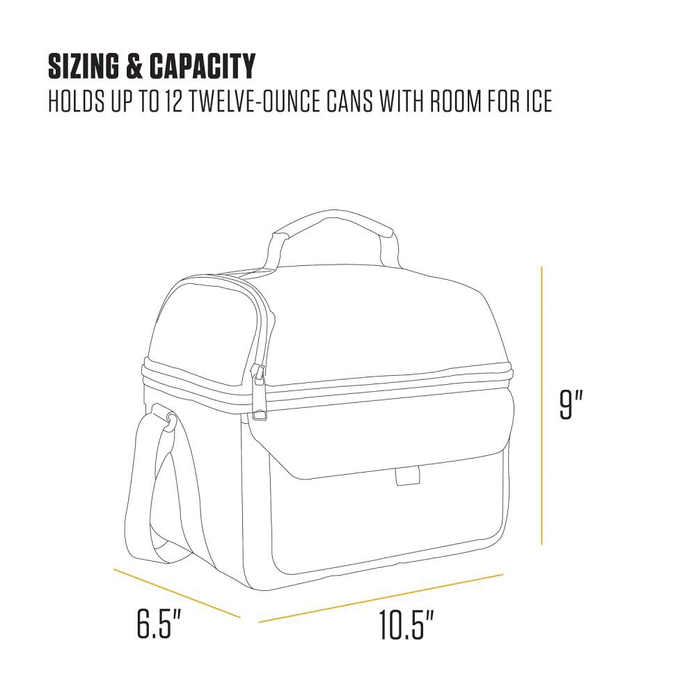 Carhartt 12-Can Mossy Oak Camo Lunch Cooler, large image number 2