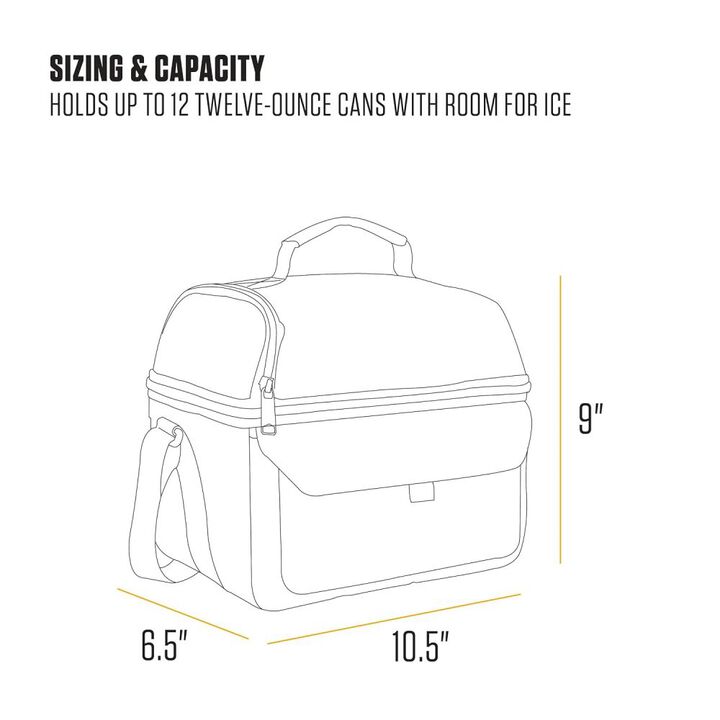 Carhartt 12-Can Mossy Oak Camo Lunch Cooler, large image number 1