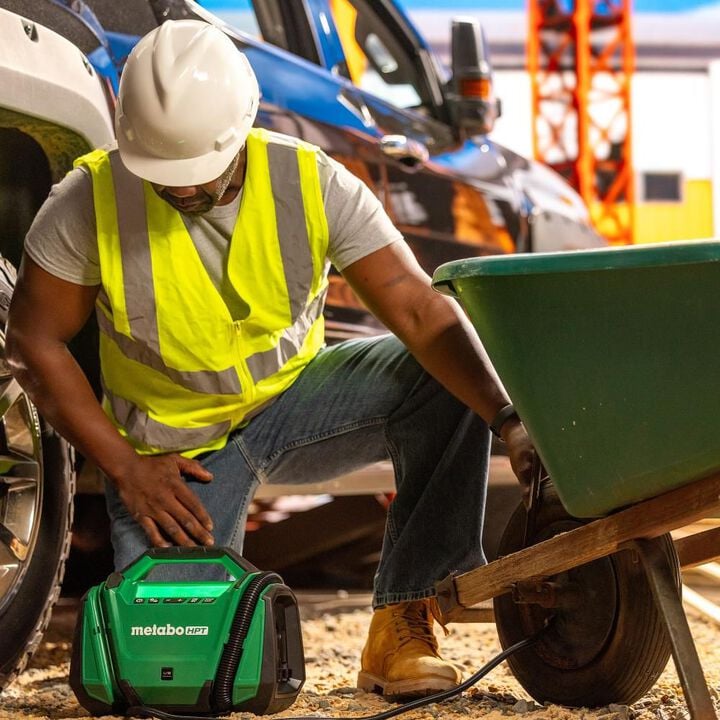 Metabo HPT 18V MultiVolt Cordless Dual Function Inflator (Tool Body Only), large image number 6