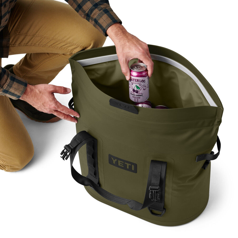 YETI Hopper M30 Soft Tote Cooler Olive/Black, large image number 10