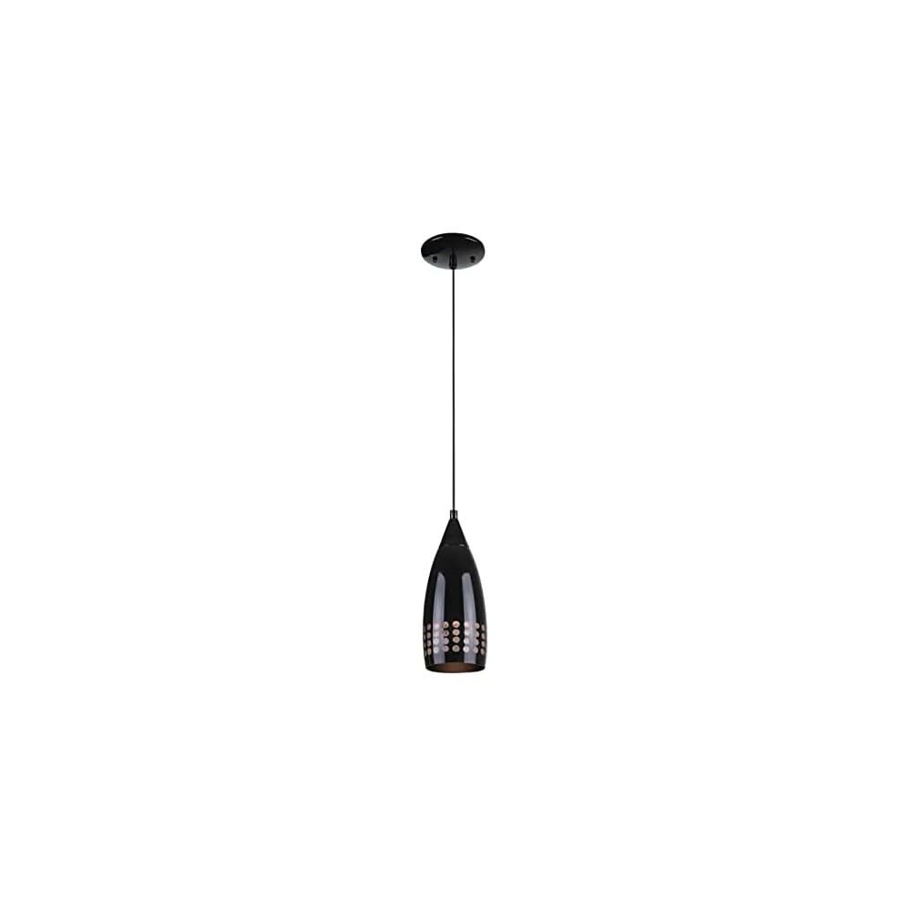 Westinghouse 60W Black Percy Indoor Adjustable Mini Pendant