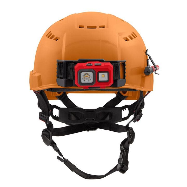 Milwaukee Orange Vented Helmet with BOLT Class C, large image number 7