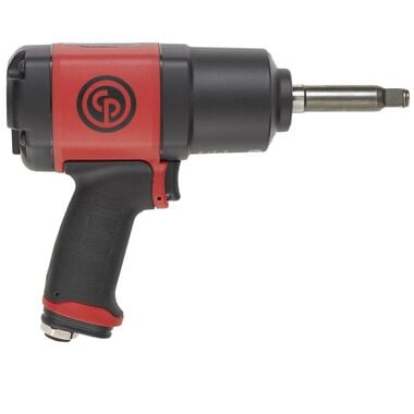 Chicago Pneumatic 1/2in Super Duty Composite Air Impact Wrench 2in Extended Anvil, large image number 0