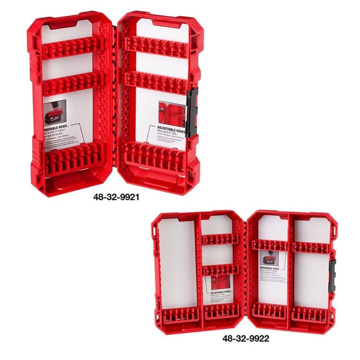 Milwaukee Customizable Medium Case and Large Case for Impact Driver Accessories Bundle, large image number 1