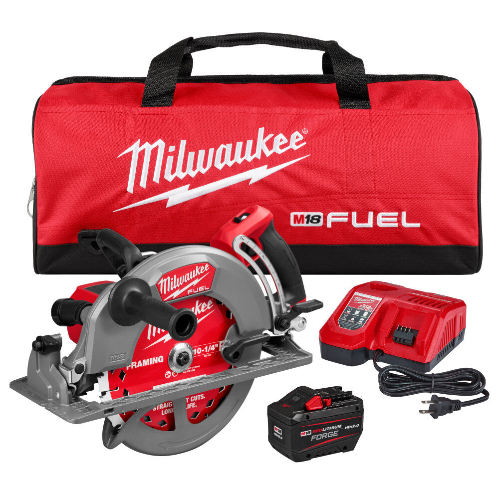Milwaukee M18 FUEL 10-1/4 Inch Rear Handle Circular Saw Kit, large image number 1