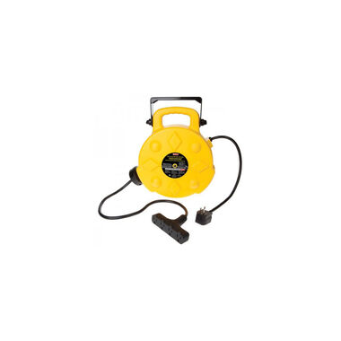Nightstick 50 ft 12 Amp LED Retractable Polymer Cord Reel