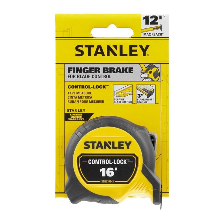 Stanley 16 ft. CONTROL-LOCK Tape Measure, large image number 9