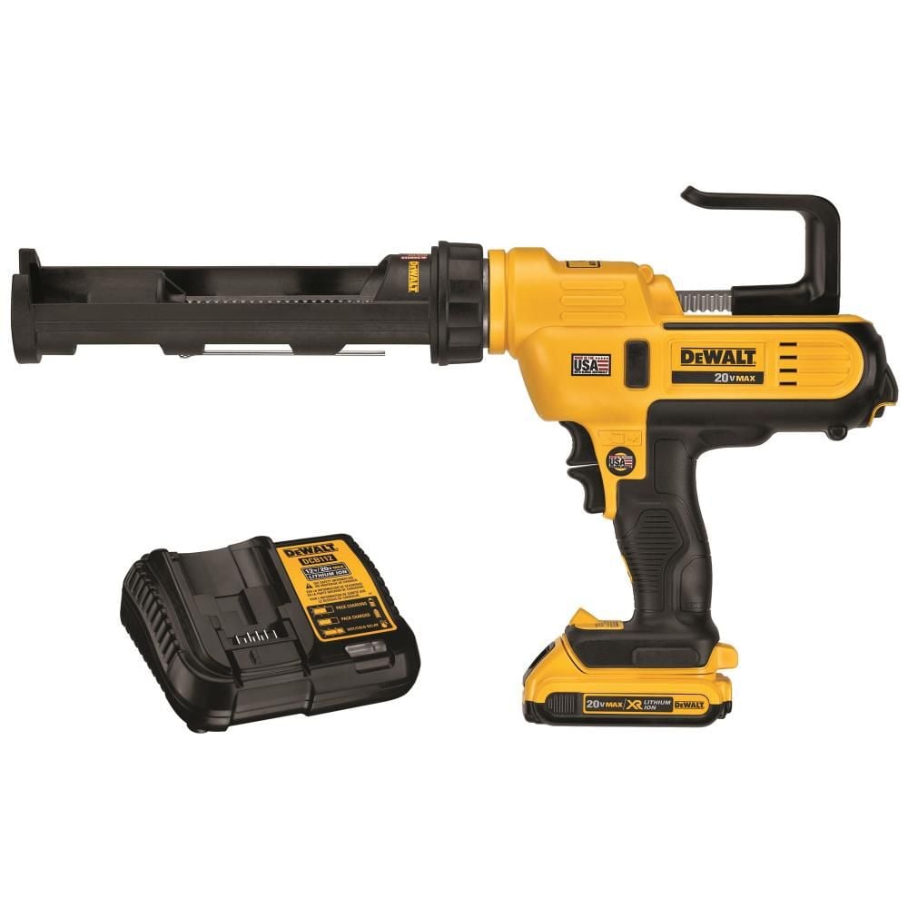 DEWALT 20V MAX 300 mL / 10 Oz Adhesive Gun Kit, large image number 1