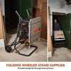 Evolution Power Tools Compact Folding Wheeled Scissor Stand for R10TS Table Saw, small image number 3