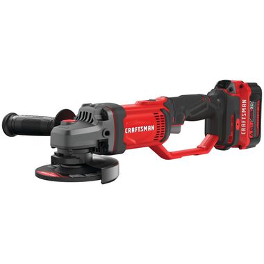CRAFTSMAN V20* Cordless 4-1/2 Inch Small Angle Grinder 1 Battery Kit