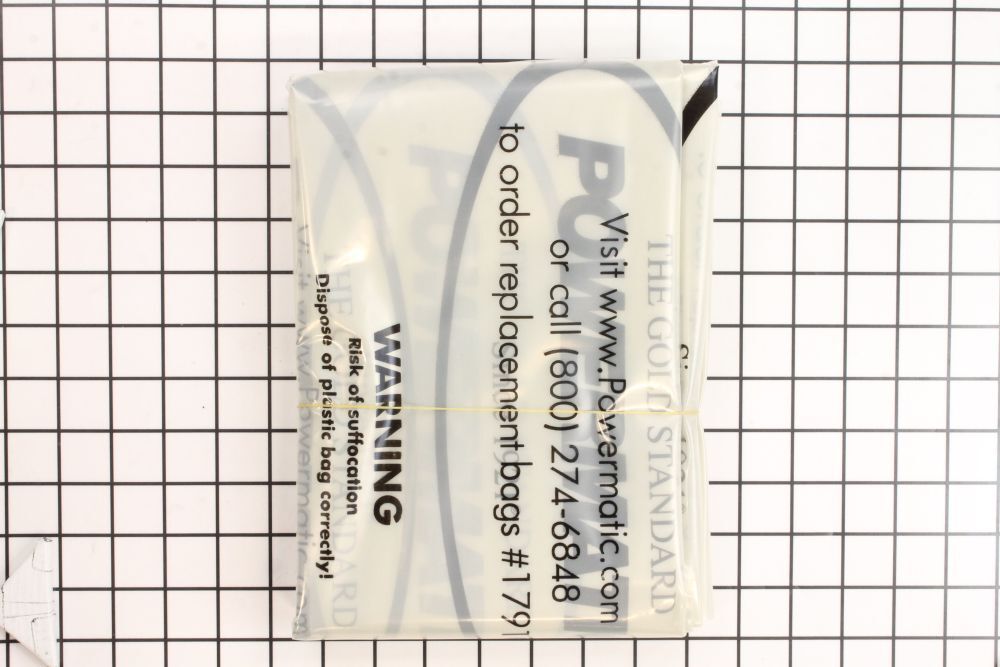 Powermatic PMCPB-20 20 Inch Clear Plastic Dust Collection Bag 5 Pieces, large image number 2
