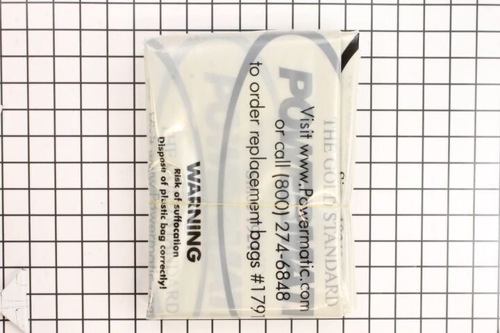 Powermatic PMCPB-20 20 Inch Clear Plastic Dust Collection Bag 5 Pieces, large image number 1