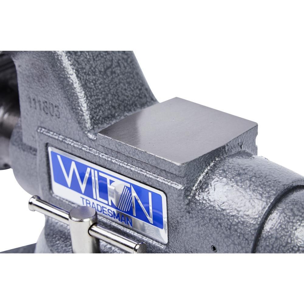 Wilton Tradesman 4-1/2 In. Round Channel Vise with Swivel Base, large image number 9