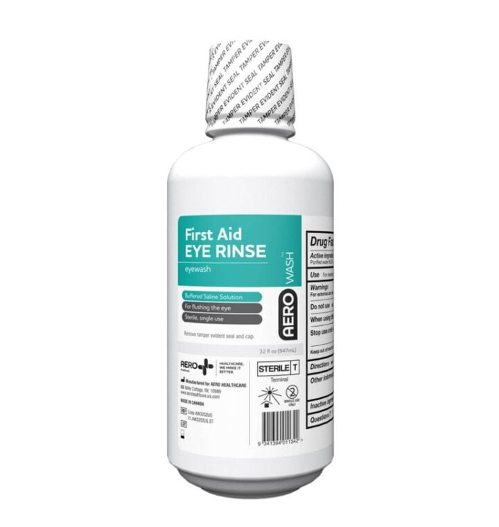 Aero Healthcare NeutraFlush Wall Station with 32 Oz Eye Rinse, large image number 2