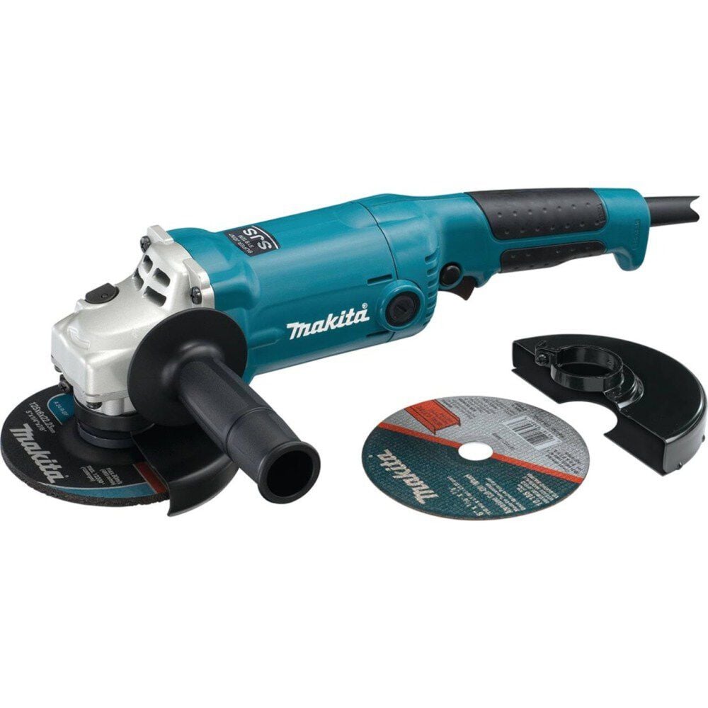 Makita 6 in. SJS Cut-Off/Angle Grinder with AC/DC Switch, large image number 1