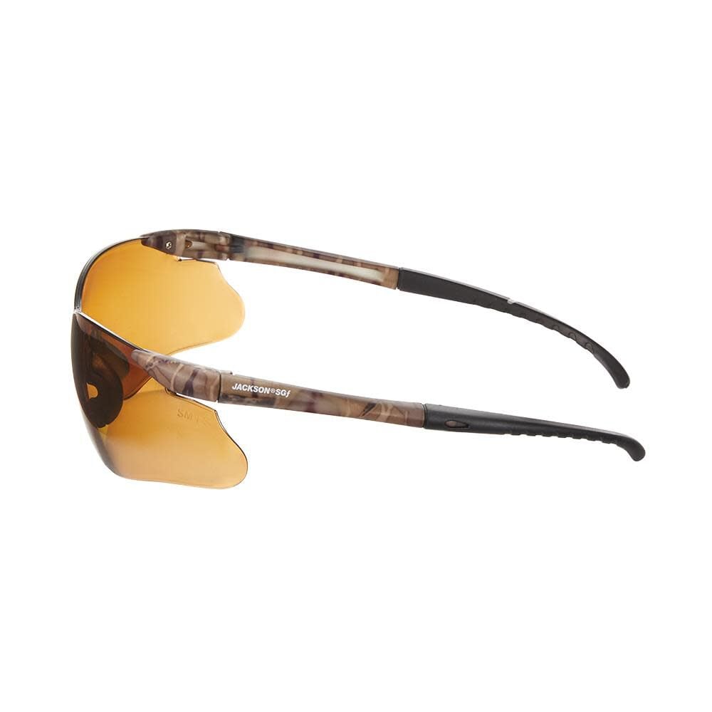 Jackson Safety Glasses Anti-Scratch Coating Bronze Lens Camo Frame, large image number 7