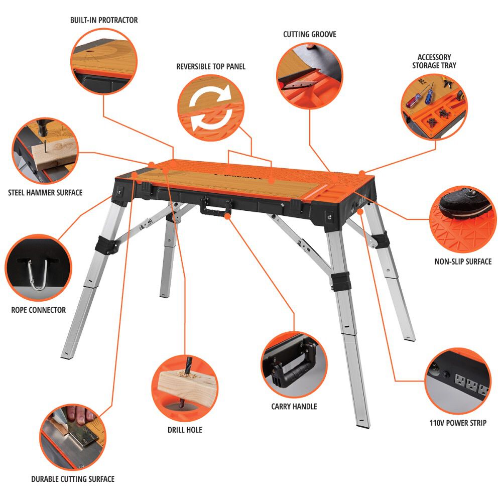 Disston Omnitable Work Surface/ Workbench, large image number 3
