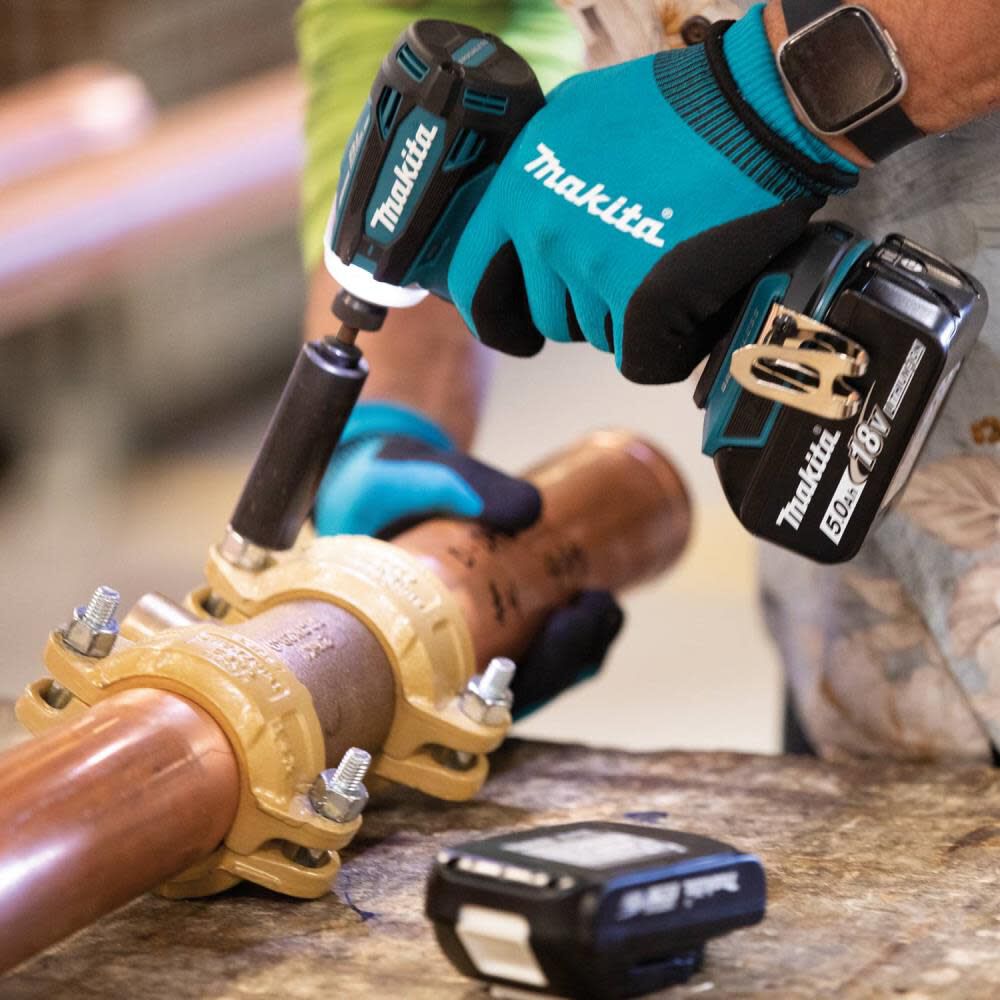 Makita 18V LXT Quick Shift Mode 4 Speed Impact Driver Kit XDT19T