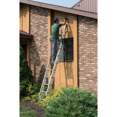 Werner Type II Compact Aluminum Extension Ladder, large image number 3