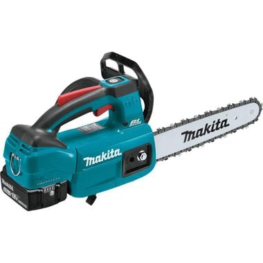 Makita 18V LXT Chain Saw Kit Lithium Ion Brushless Cordless 10in Top Handle, large image number 7