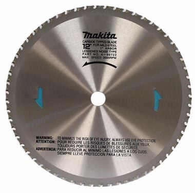 Makita 12in C.T.BLADE60T, large image number 0