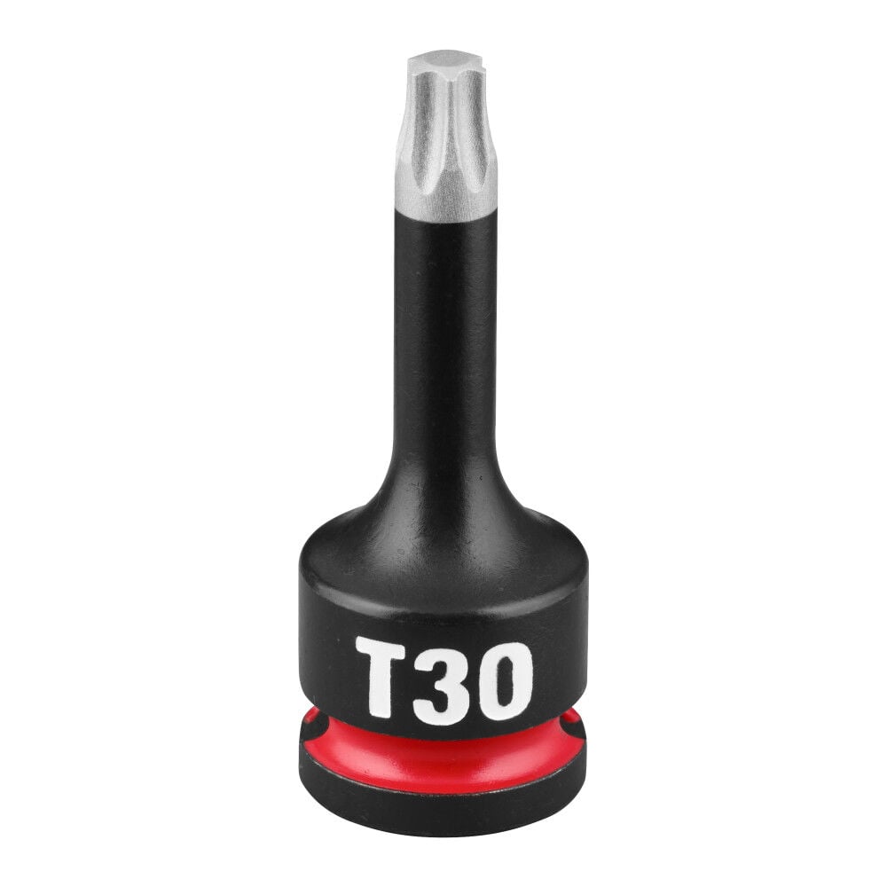 Milwaukee SHOCKWAVE Impact Duty 3/8 Inch Drive 2 Inch Torx T30 Bit Socket - 49-66-7341