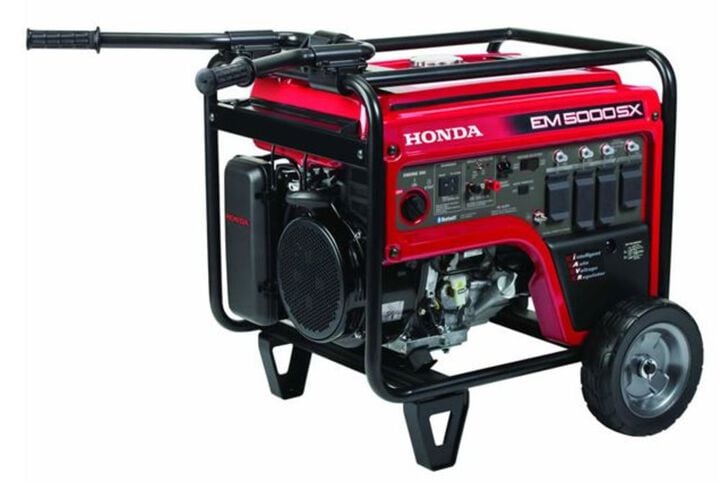 Honda 5,000 Watt Gas Powered 49-State Portable Generator with CO-Minder, large image number 3