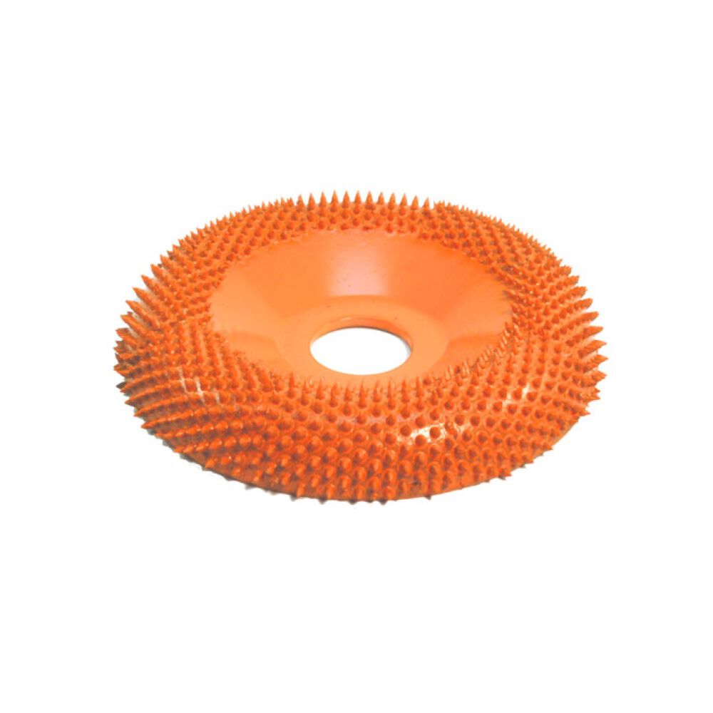Saburrtooth 4in Donut Wheel Round Face Ex-Coarse Grit 7/8in Bore, large image number 1