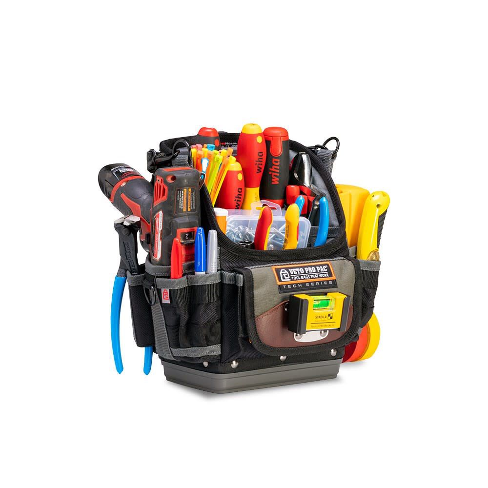 Veto Pro Pac Tool Pouch One Sided Open Top Compact Sized TP6B Acme Tools