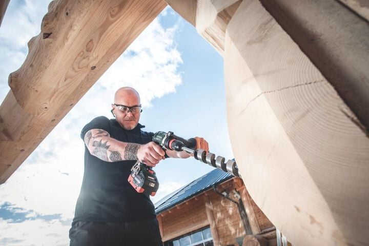 Metabo SB18LTXBL18V Cordless1/2in Hammer Drill Kit, large image number 3