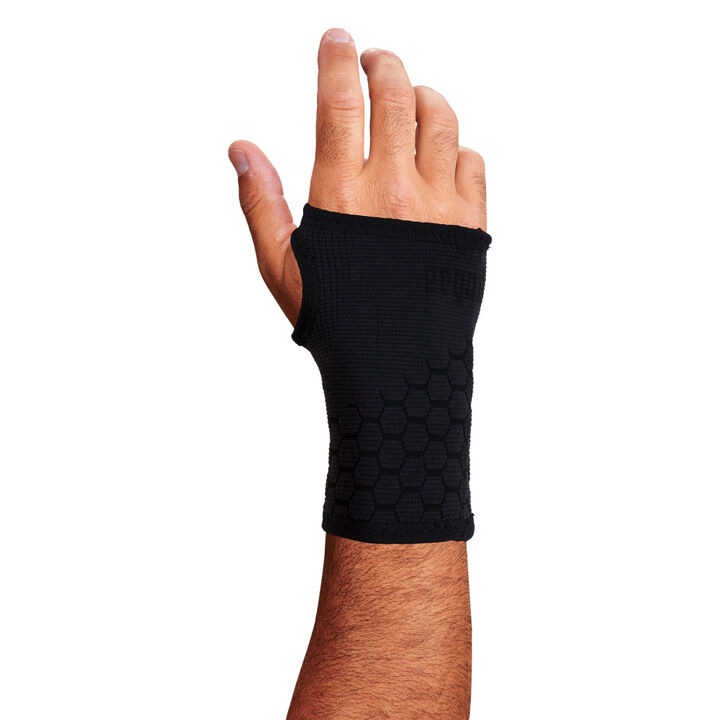 Ergodyne ProFlex 660 Large Black Wrist Support Sleeve