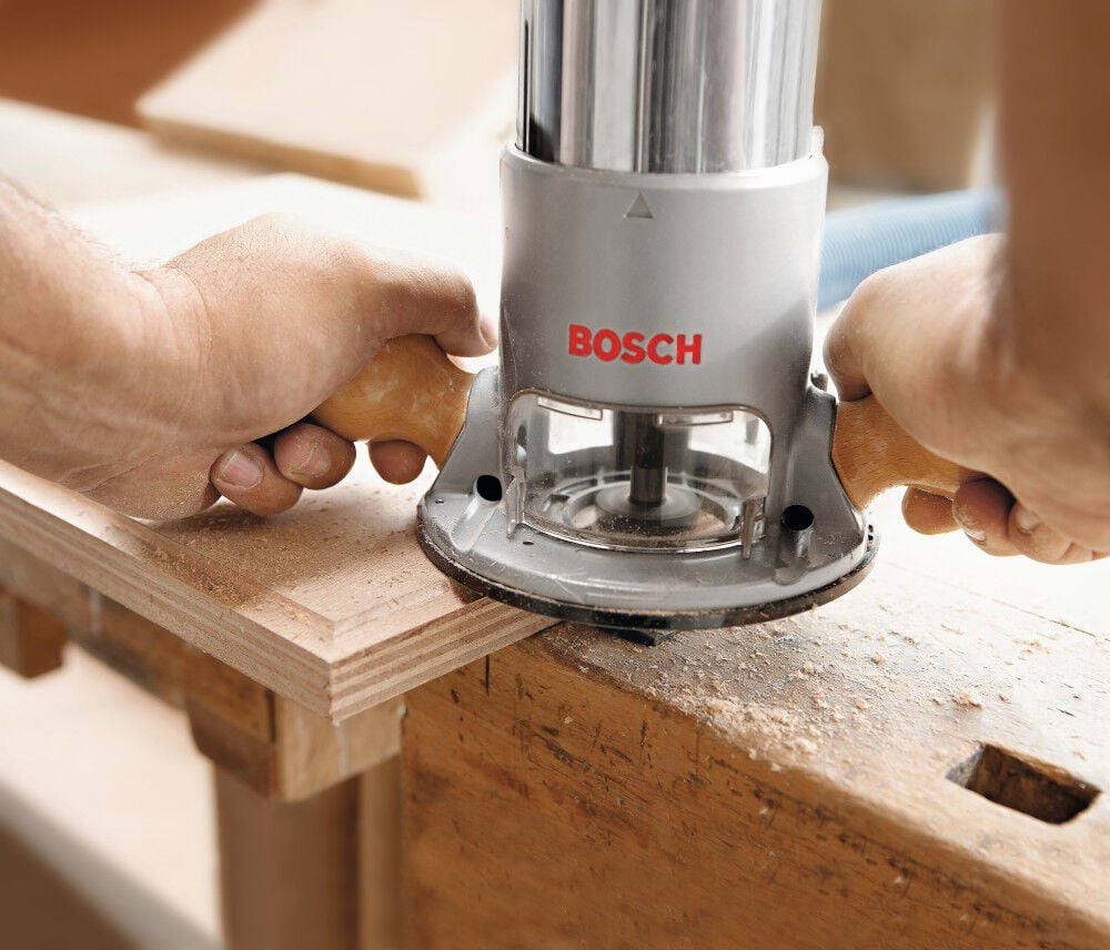 Bosch 2.25 HP Plunge and Fixed-Base Router Kit, large image number 14